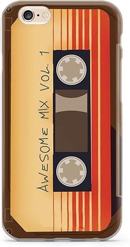 Miniatura 13 de Inspired Cases - Compatible con iPhone XR - Funda protectora con textura 3D para Apple iPhone XR - Awesome Mix Vol. 1 Old School Vintage Tape