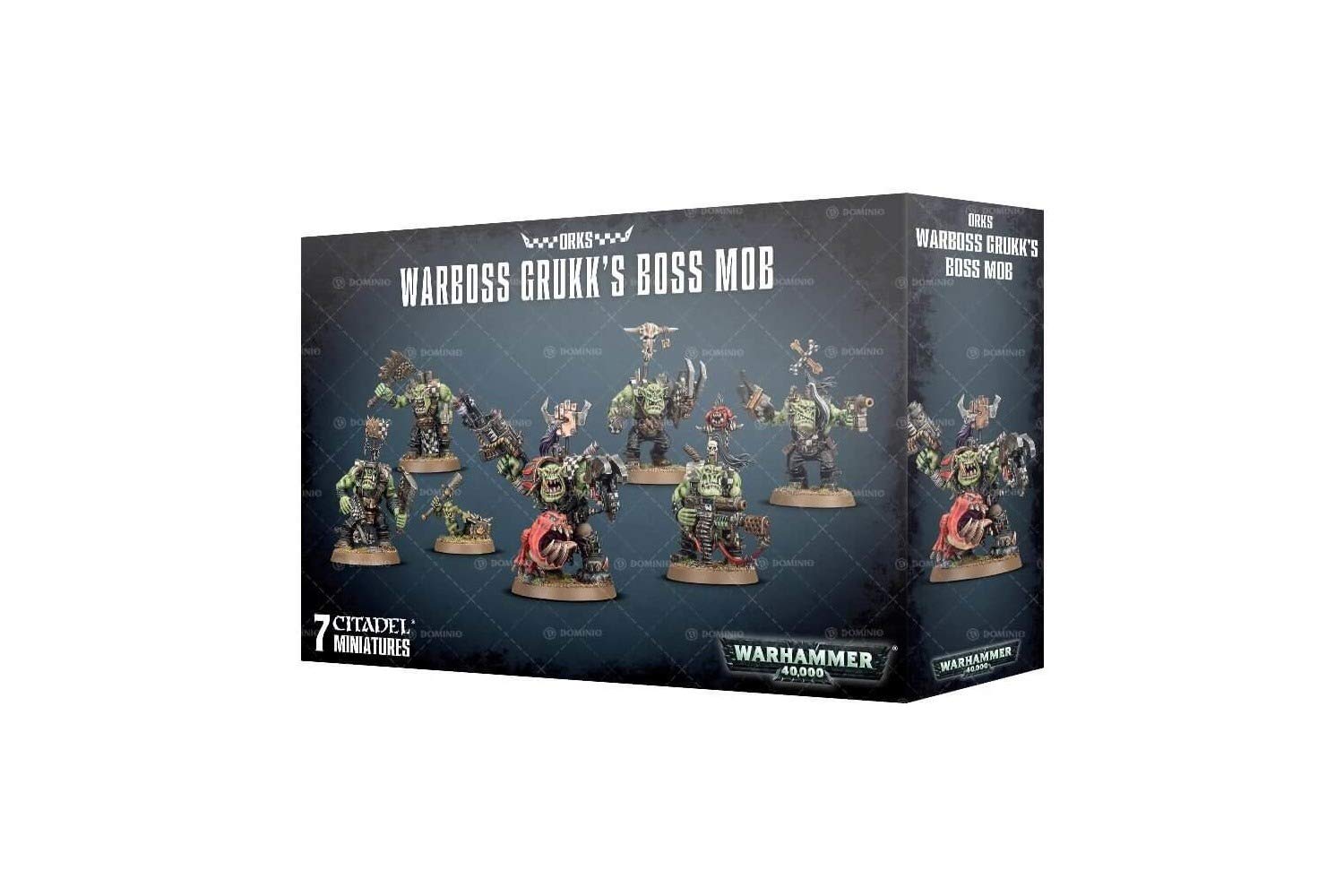 Warhammer 40k - Orks Warboss Grukk's Boss Mob