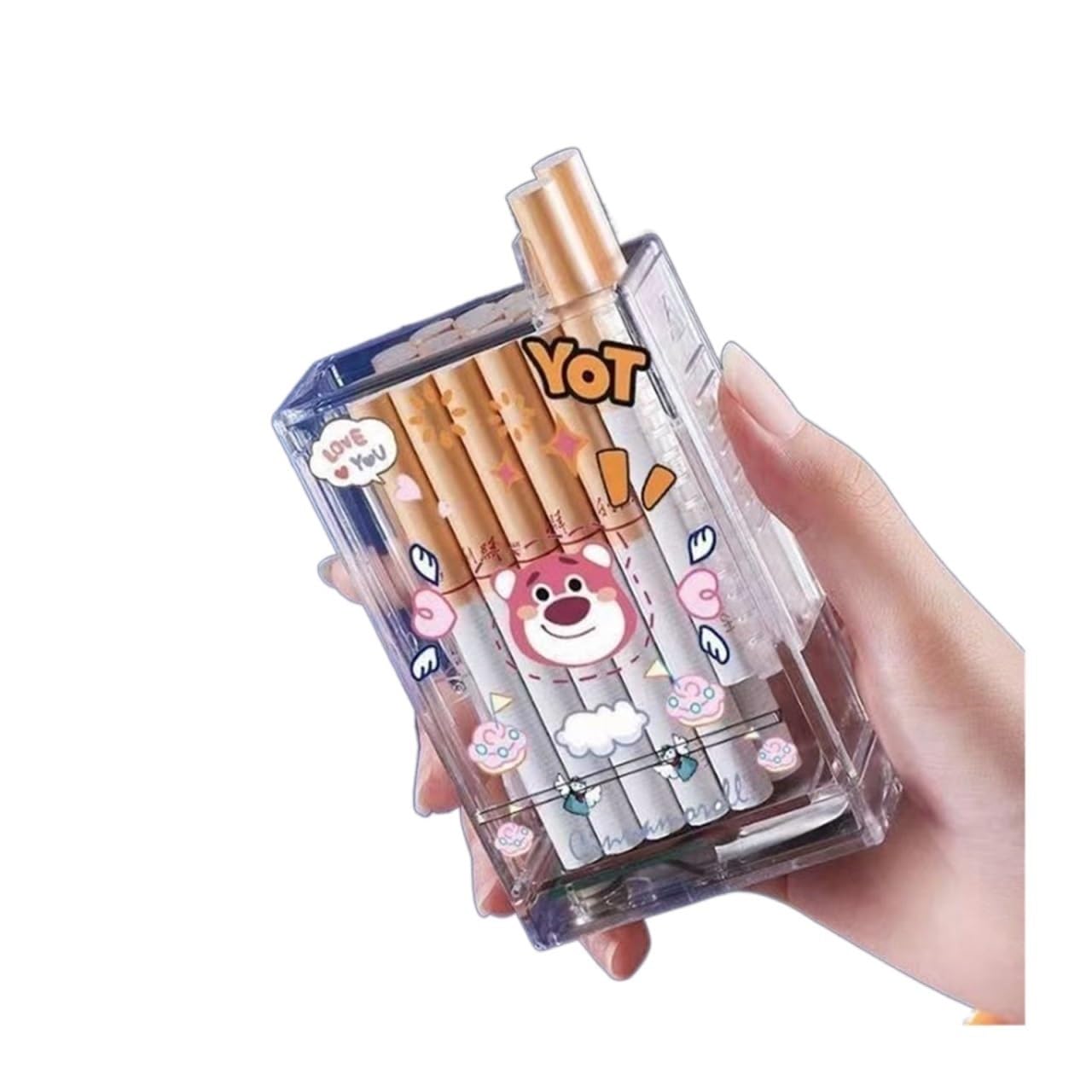 Amazon.com: 2-in-1 built-in flame igniter, transparent