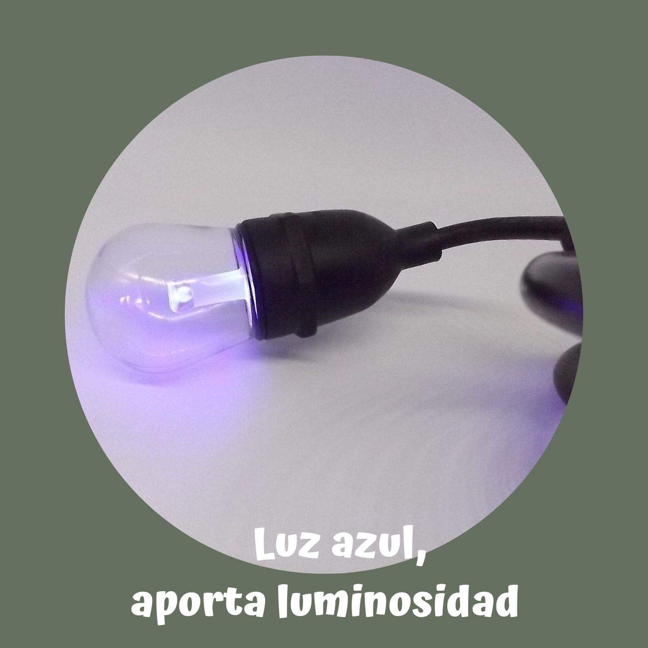 ILUMINACIÓN DE DISEÑO Ghirlanda LED esterna RGB 15 W da 14,6 m con controller e telecomando a distanza