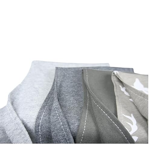 Miniatura 4 de Juego de paños para eructos para bebés curvos absorbentes y suaves paquete de 4