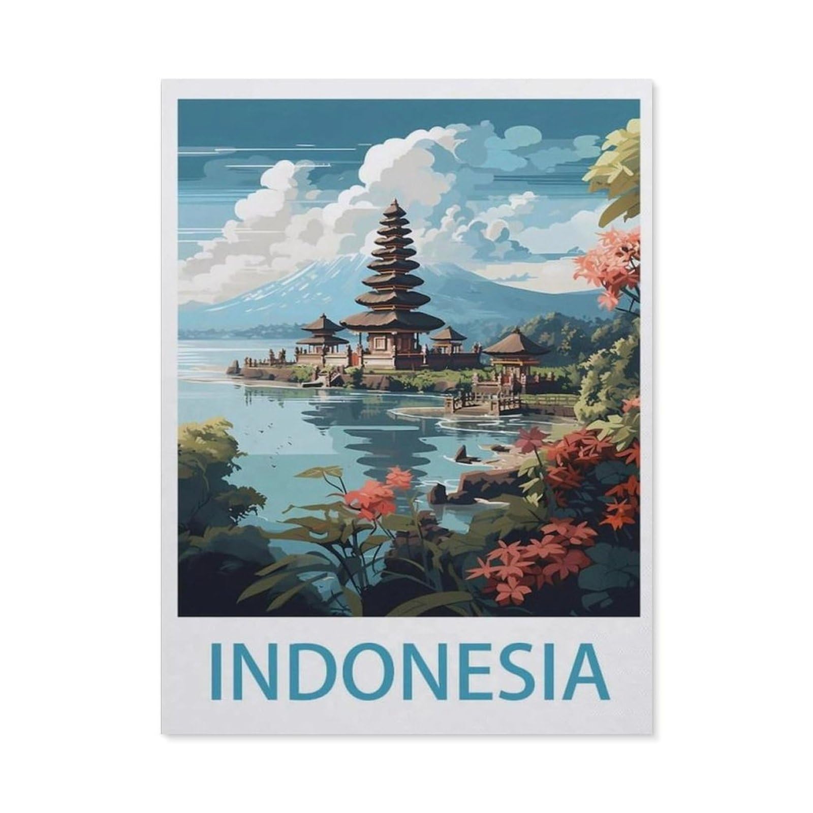 BEAYODKP DIY Diamond Painting，Indonesia（30x40cm）