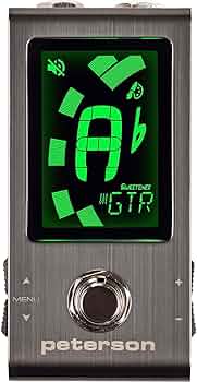 Amazon | ストロボ・チューナー・ペダル Strobo Stomp Mini peterson