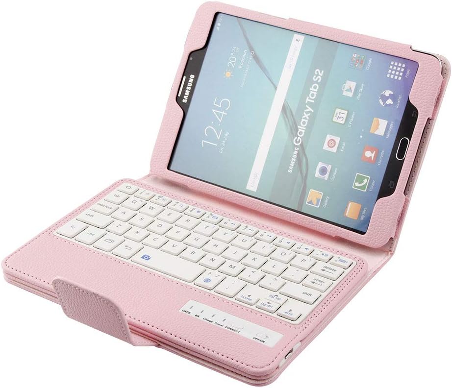 Exсluѕіvе Dіѕсоunt 70% Prісе Lrufodya Pu Leather Keyboard Case for Samsung Galaxy Tab S2 8.0, Separable PU Leather Case Cover Magnetically Detachable Keyboard for Samsung Tab S2 8.0 T710, Pink 🛒 Flаѕh Sаlе Lrufodya Pu Leather Keyboard Case for Samsung Galaxy Tab S2 8.0, Separable PU Leather Case Cover Magnetically Detachable Keyboard for Samsung Tab S2 8.0 T710, Pink