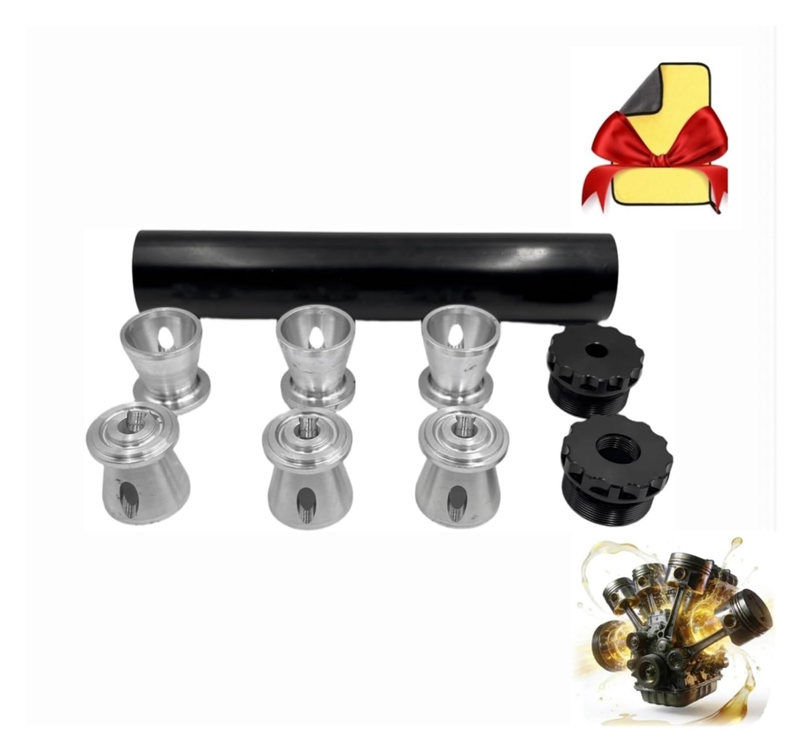 Amazon.com: Black Aluminum Solvent Filter Trap Kit High-Efficiency