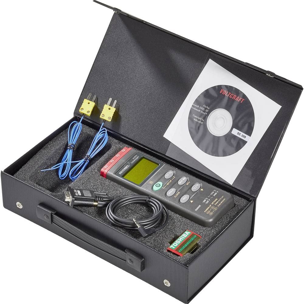 Voltcraft K204 Datalogger TemperatuR-Messger?t, Thermometer (309)