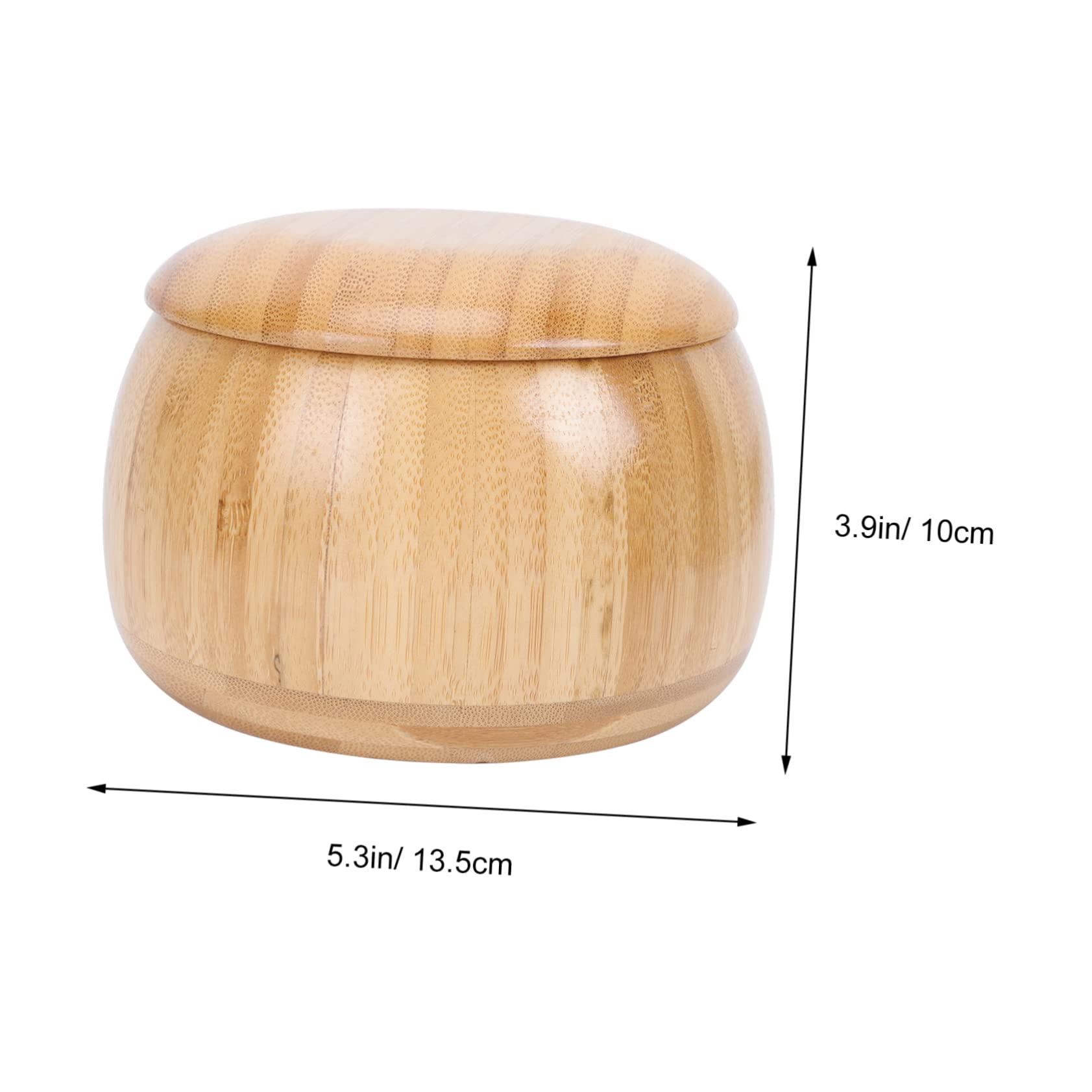 Toddmomy 1Pair Chess Storage Jars Go Game Canisters with Cover for Organizing Go Stones Lightweight and Portable for Use