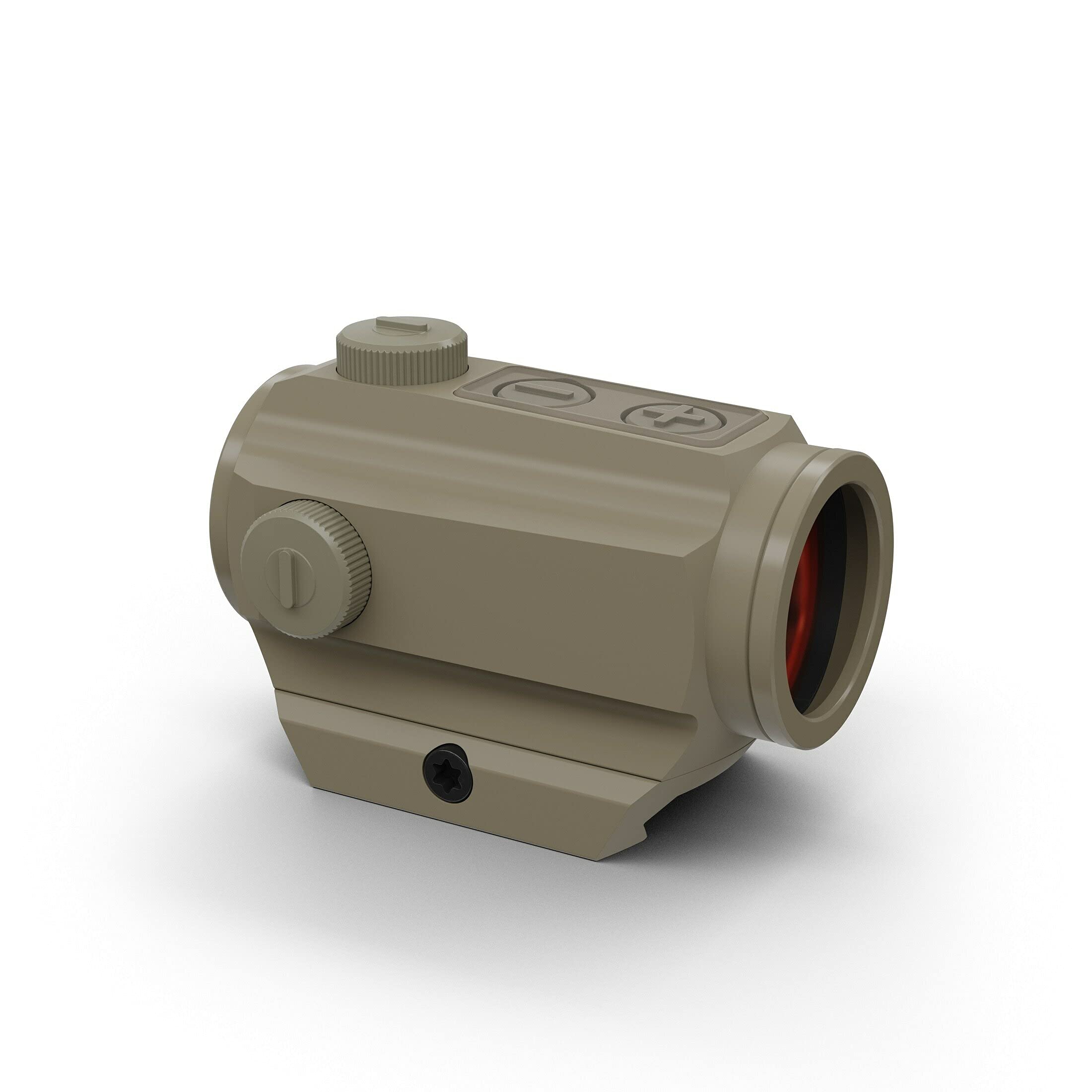 Holosun HS403B-FDE Microdot Rotpunkt Visier mit 2MOA Punkt Absehen, FDE, Picatinny Schiene, für die Jagd, Sportschießen und Softair, tactical micro red dot sight - 70134964
