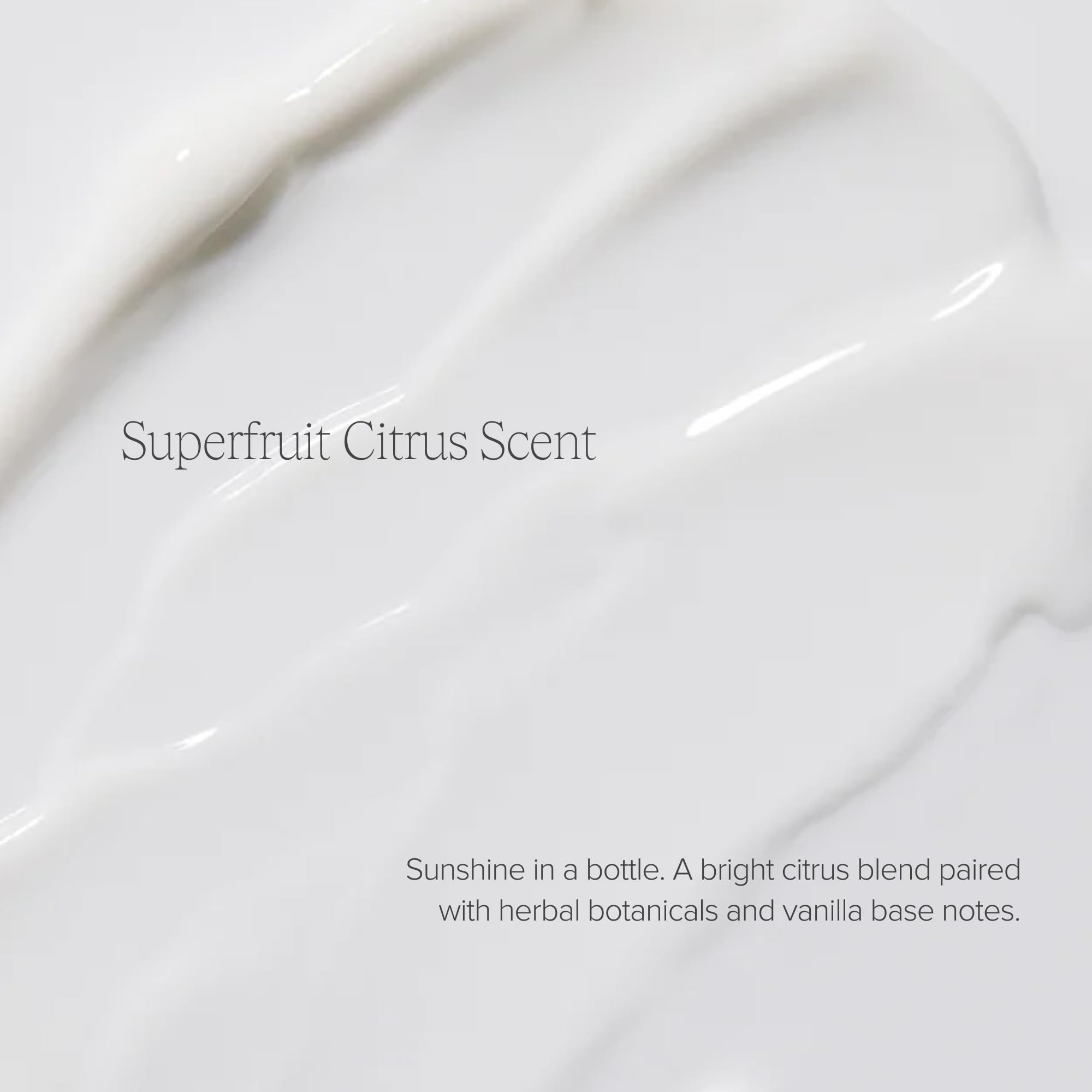 ALO Superfruit Body Lotion | Smoothing & Fast-Absorbing Hydration | Infused with Magnesium | Shea Butter, Coconut & Argan Oil | Citrus Scent | 6.7 fl. oz