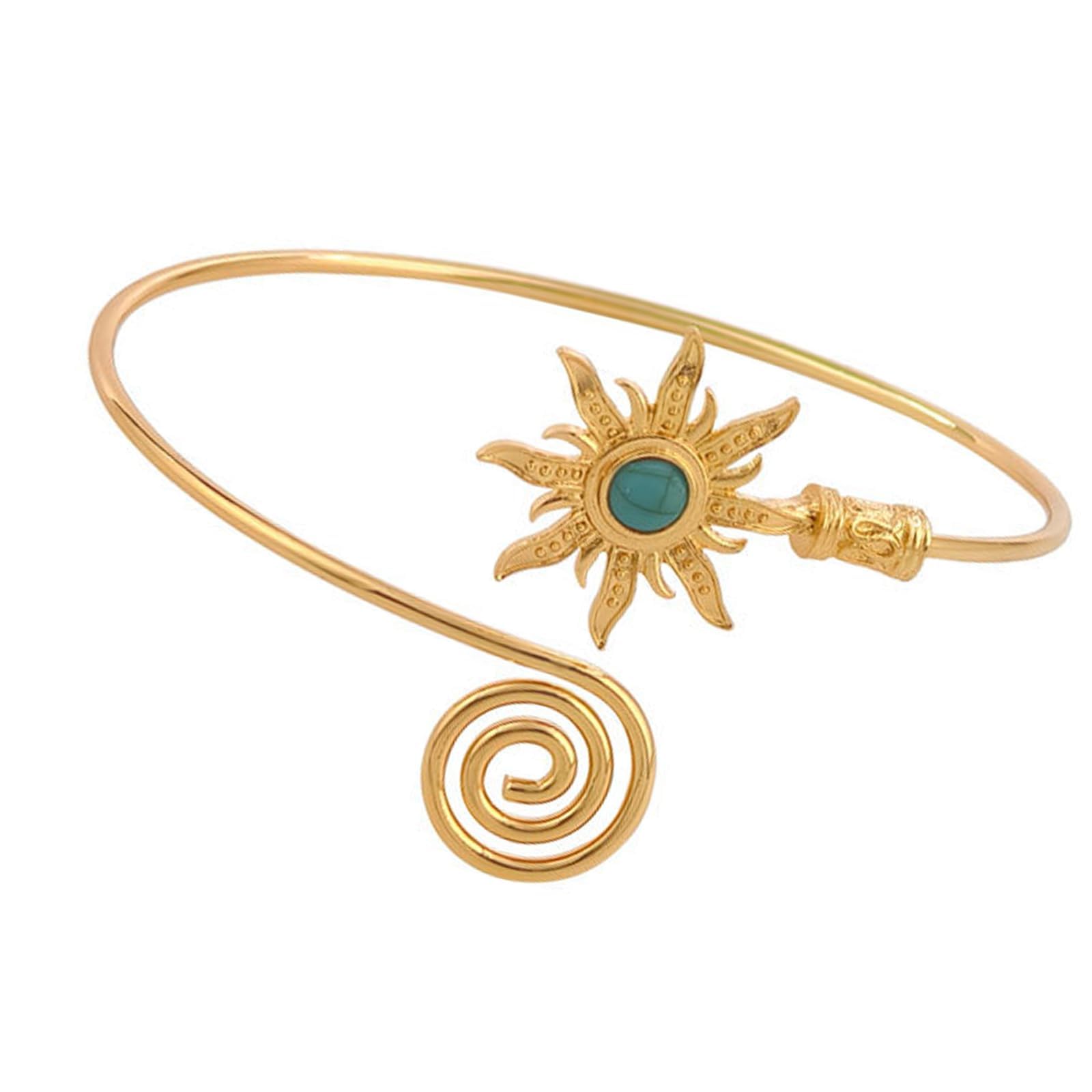 Arm Cuff, Beach Accessories For Women, Arm Cuff Jewellery For Women, Hand Cuff Bracelet For Women, Stylish Arm Jewellery For Fashion-Conscious Individuals, Versatile Statement Piece For Casual Gatherings And Social Events-image-43