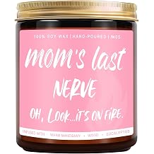 Auelife Gift for mom, Great Mother Gifts, Gifts for Mom from Daughter Son, Unique Candle for Mother, Best Mom Gifts, Funny Birthday Gifts for Mom, 7oz Scented Candles