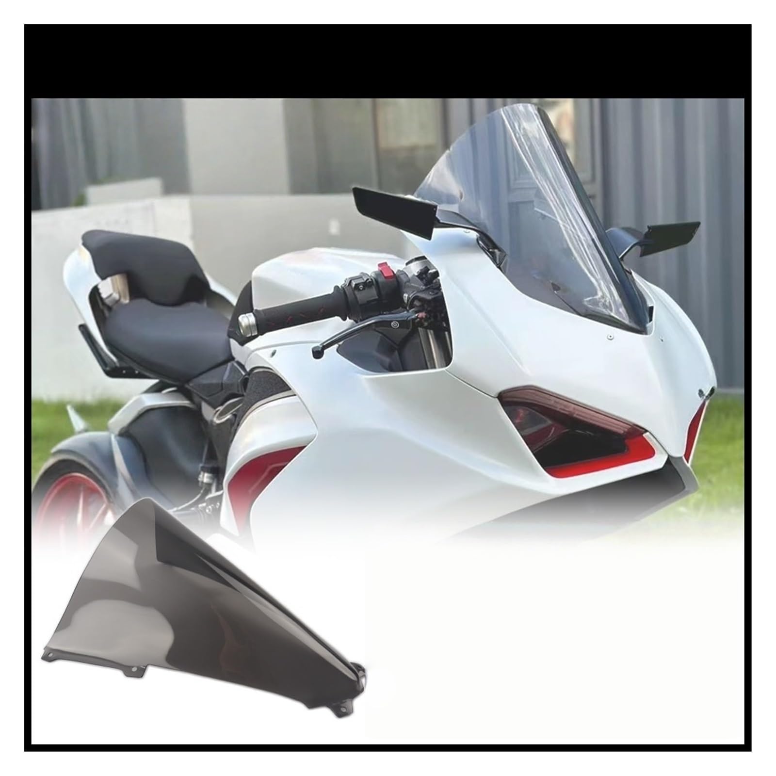Cupolino Moto Parabrezza Per Moto Per Panigale V2 V4, Spoiler Per, Per WRS