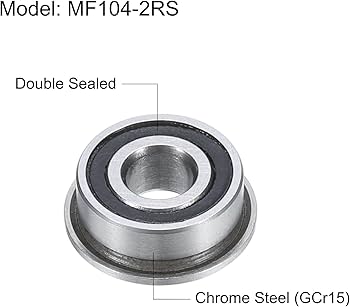 4 Cuscinetti A Sfere 15267-2RS 15x26x7mm - In Gomma Sigillati Per Macchine Utensili, Motori