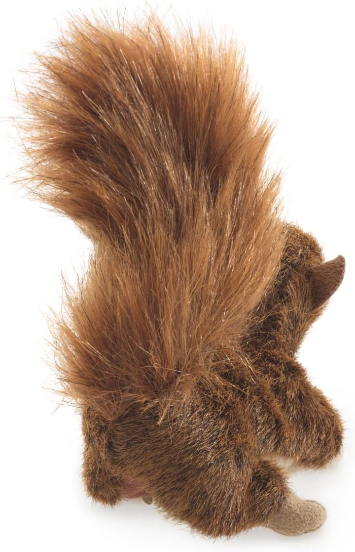 Folkmanis Mini Red Squirrel Finger Puppet Multi-colored, 1 EA