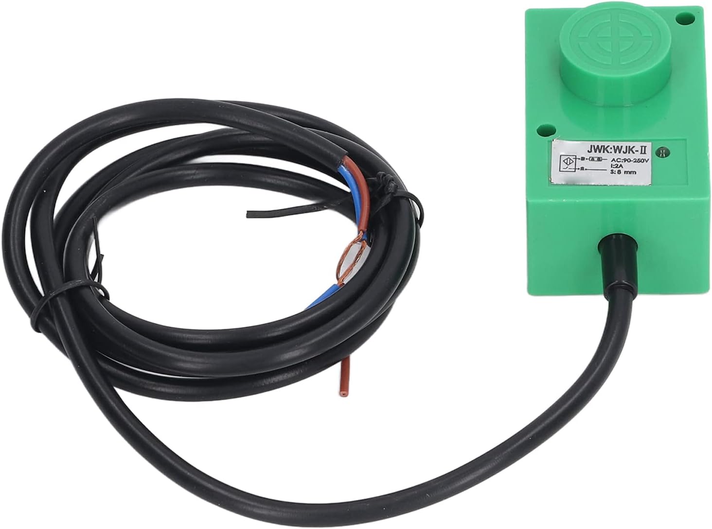 Proximity Sensor, 5Pcs Normally Open 2 Wire Approach Switch, 90-250V AC 2A for Detection, High Efficiency, 8mm Detection Distance