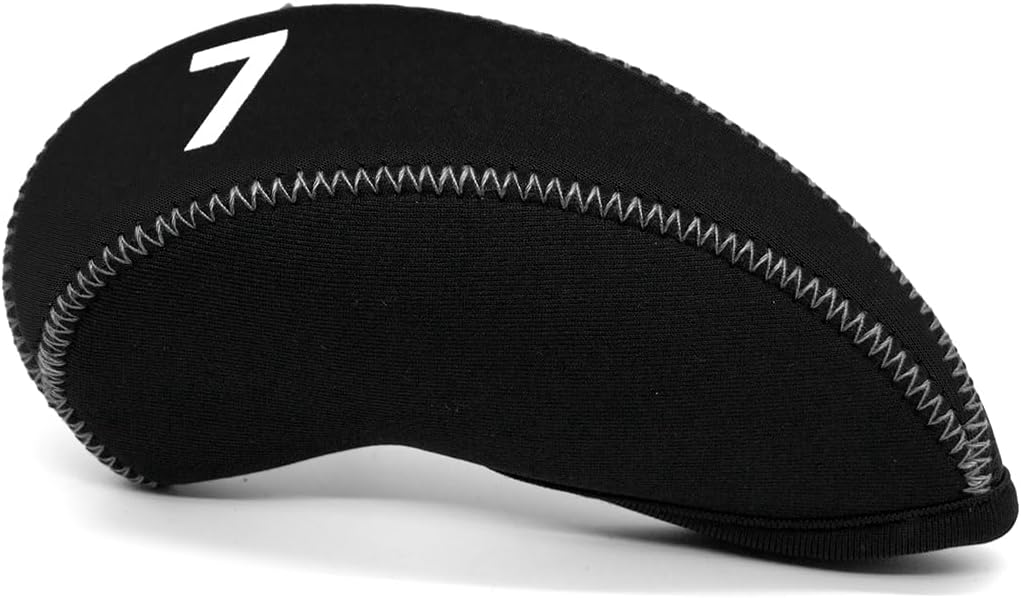 Golf Iron Covers,Golf Iron Head Covers Neoprene Golf Iron Covers Set 11pcs Golf Iron Headcovers,Golf Club Head Covers for Iron Club Fit All Brands Titleist,Callaway,Taylormade