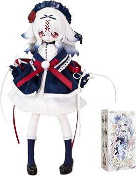 CALEMBOU 1/8 BJD Blind Box, Meki Oblivions Luminaria Series Decorative Ball Jointed Doll, Articulated Dress Up Figure, Collectible Display Model for Birthday, Random 1 Box
