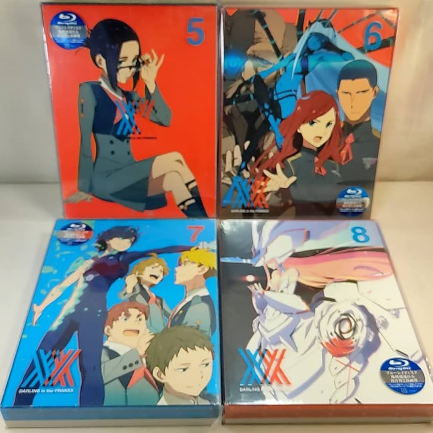 【全巻】ダーリン・イン・ザ・フランキス 完全生産限定版 全8巻セット DVD Amazon.co.jp: BOX 外袋付 ダーリンインザフランキス 完全生産