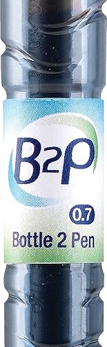 Miniatura 2 de Pilot 31600 B2P Bottle-2-Pen Bolígrafo de tinta de gel retráctil reciclada, tinta negra, 0.028 in