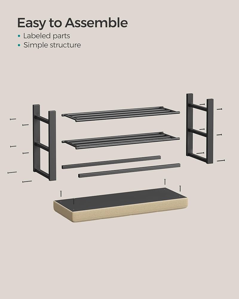 Amazon.com: SONGMICS Shoe Bench, Storage Bench, Entryway