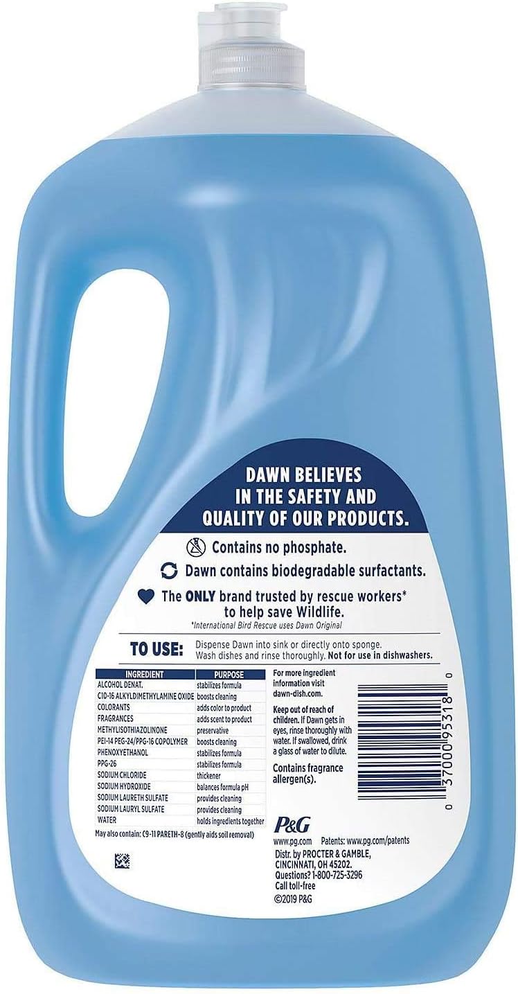 Dawn Ultra Concentrated Dish Detergent - Original Scent - 90 oz. Bottle