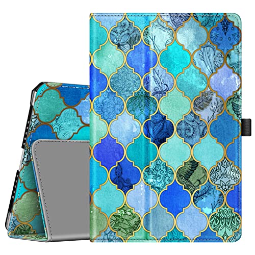 Fintie Folio Case for iPad 6th / 5th Generation (2018 2017 Model, 9.7 Inch), iPad Air 2 (9.7 Inch), iPad Air 1 (9.7 Inch) - [Corner Protection] Premium Vegan Leather Stand Cover, Cool Jade