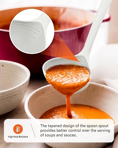 Miniatura 6 de Juego de utensilios de cocina, 13 utensilios de cocina de silicona, resistentes al calor, juego de espátulas para utensilios de cocina