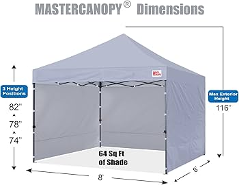 Amazon | マスターキャノピー（MASTERCANOPY）ワンタッチタープテント