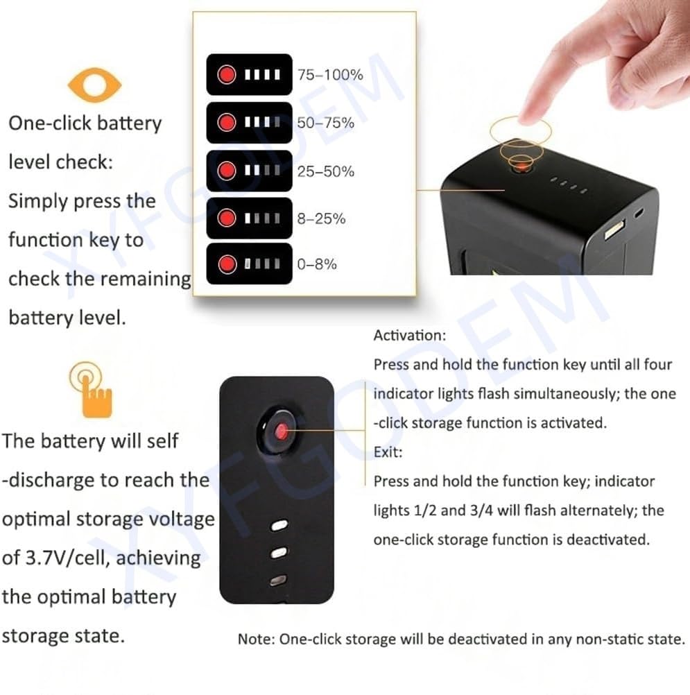 Batería Lipo 6S 22000mAh 22,2V 25C para Control Remoto, Accesorio dedicado para Drones Inteligentes con Conector AS150+XT150