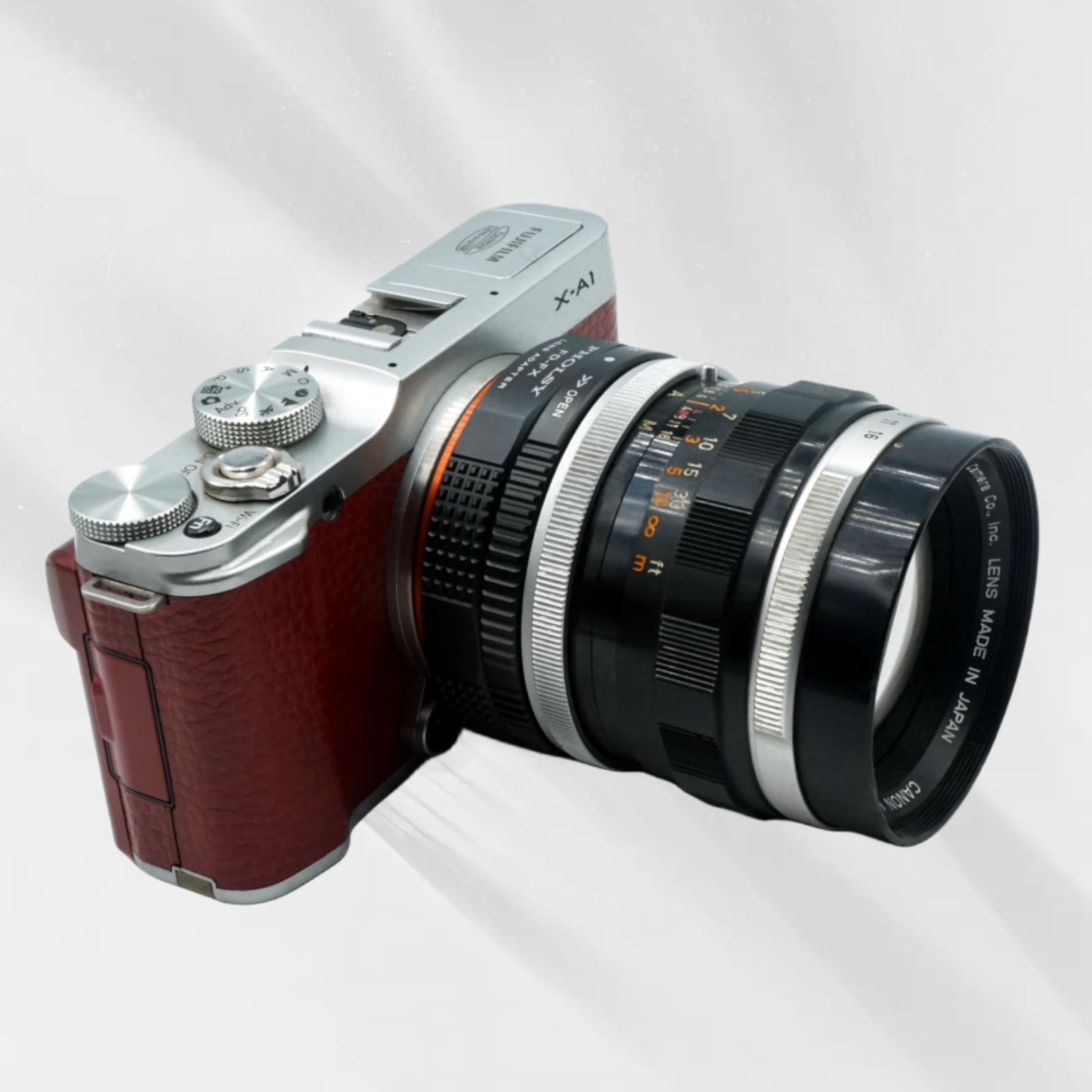 Amazon.com: PHOLSY FD to FX Lens Mount Adapter with Aperture Lever