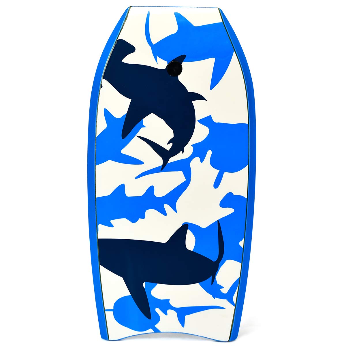 COSTWAY Tavola da Surf 33"/37"/41", Tavola Surf Bambini e Adulti in XPE, EPS e HDPE, Tavoletta Mare con Leash per Polso, Portata 85 kg