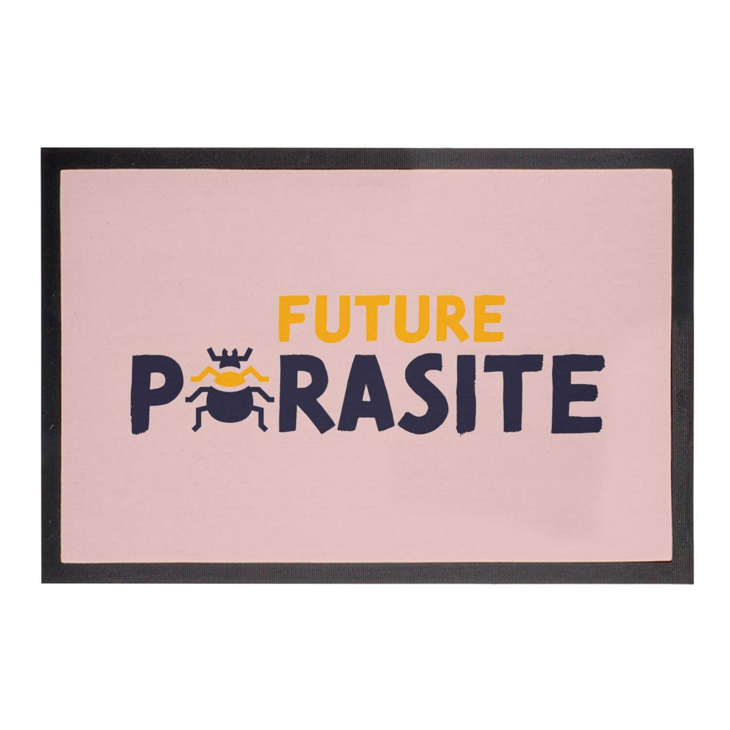 Paillasson rose humour Fabulous pour cadeau de pendaison de crémaillère original format 60x40cm