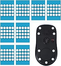 Mouse Soles, General Purpose Glass Soles, Round High Purity PTFE, General Purpose Round Sole, Special Quiet, Enhanced Slip, 0.3 inch (7 mm), Ultra Low Friction, Smooth Gliding, General Purpose 160