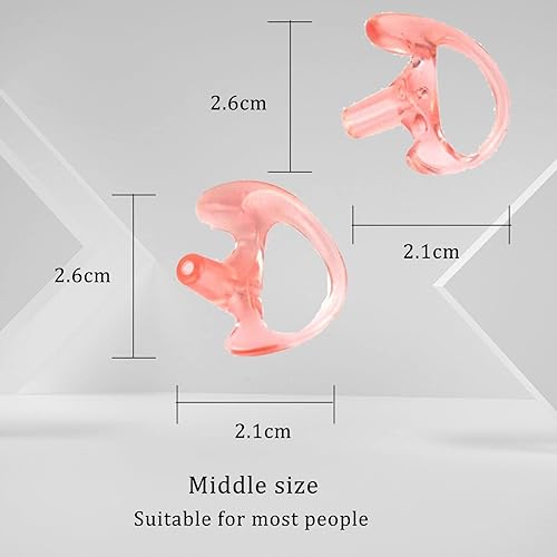 Miniatura 8 de Covert - Auricular de tubo de aire compatible con Motorola Walkie Talkie (paquete de 1 unidad) con auriculares de tamaño medio de 1.0 in (paquete de