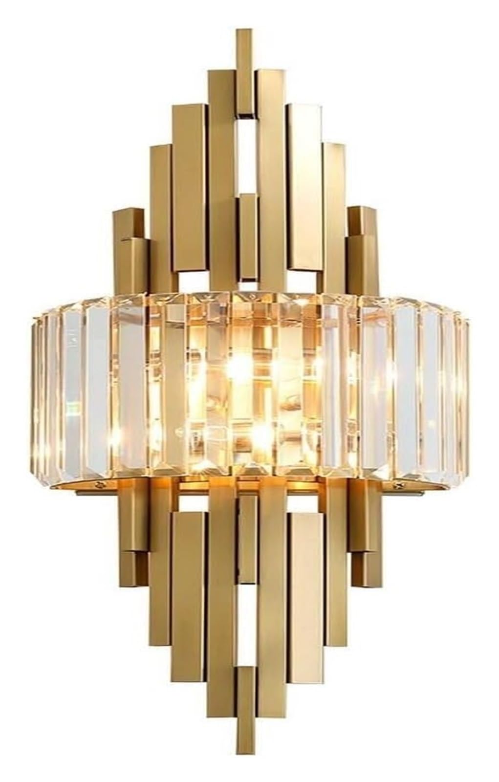 VDOQTLJT Crystal Wall Lamp Bathroom Vanity Mirrors Light Up and Down Sconce - Minimalist Aisle Lantern Lamps sconces