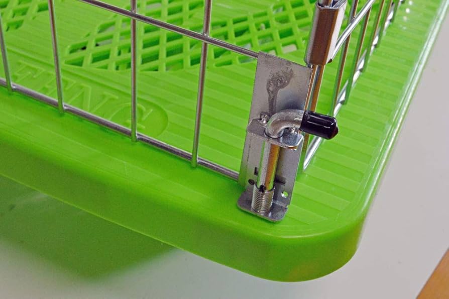 Amazon.co.jp: ブレーキ付き カゴ付き台車 手押し台車 カゴ付き 金網