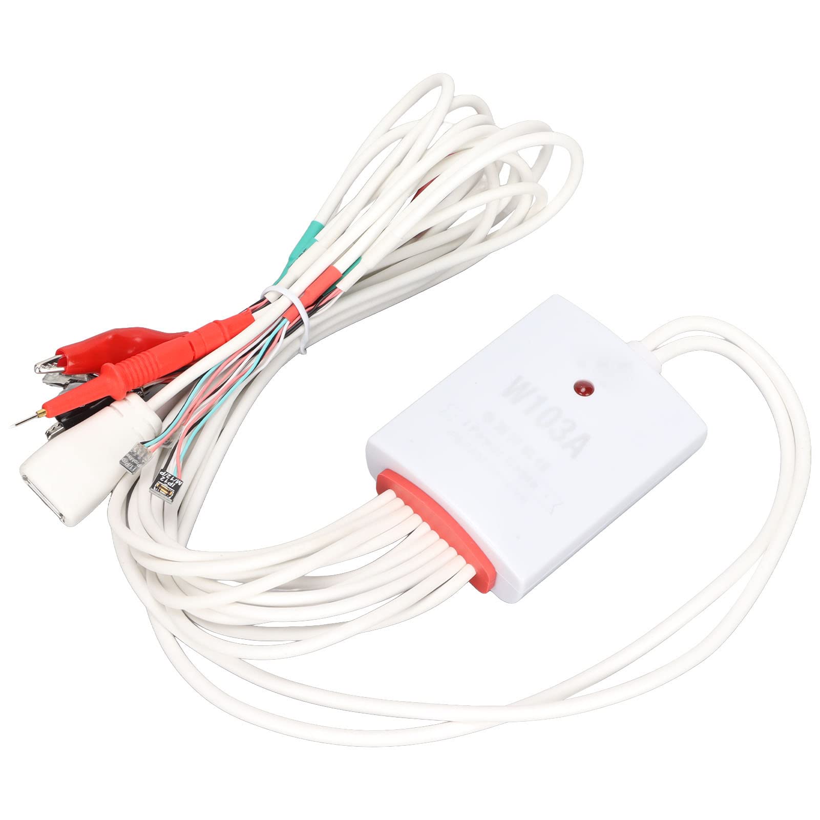 DC Power Supply Test Cable, Logic Board Diagnostics Function Strong Compatibility Built in IC Easy To Use DC Power Supply Testing Tool for Phones