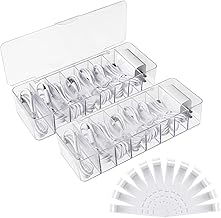 Set of 2 Cable Storage Boxes, Desk Organizer, Multi-Strip Organizer, Electric Wire Organizer, Storage Box, Organizer, Management, for Charger, Lead Storage