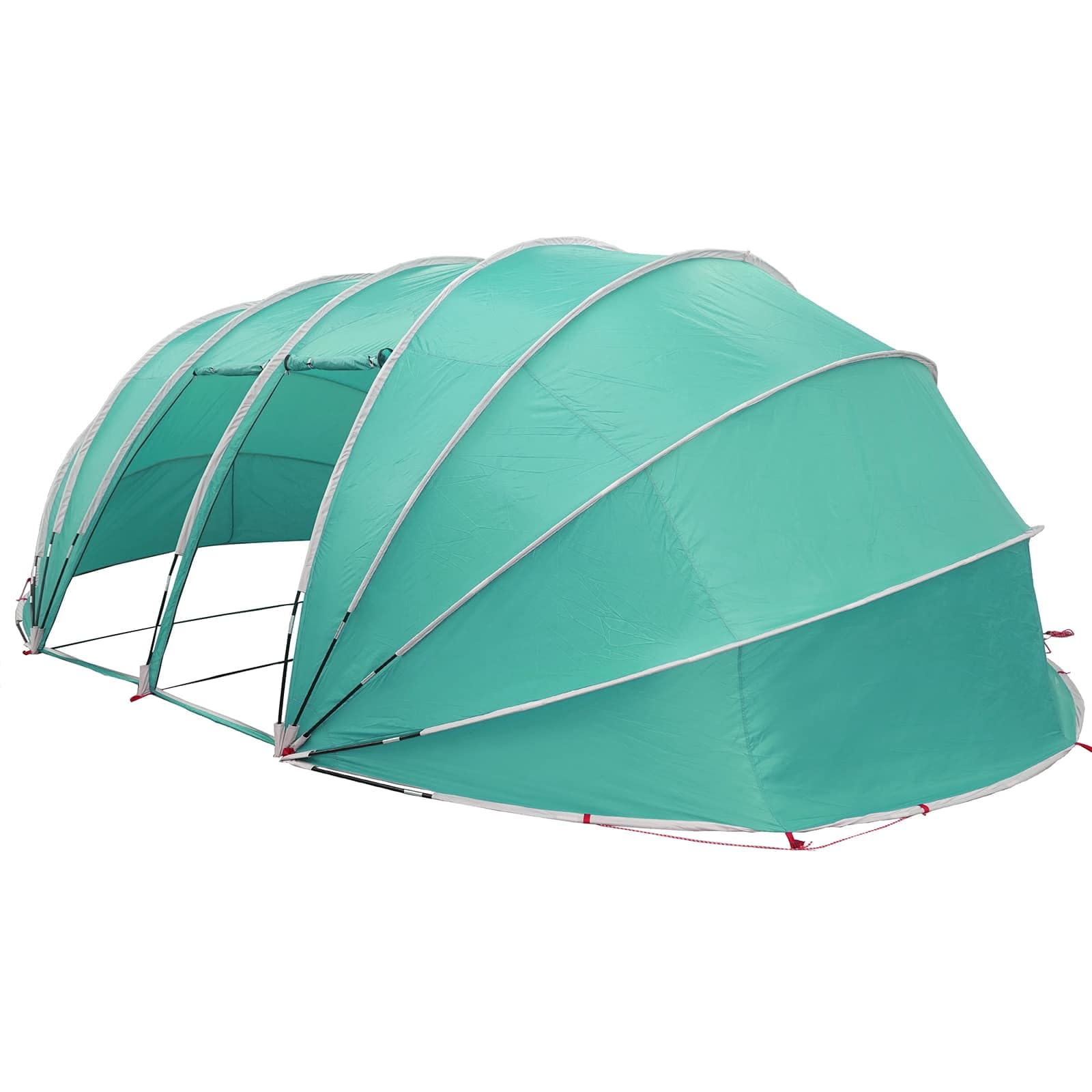 vidaXL Dôme de Tente de Piscine Bleu 640 x 432 x 205 cm, Jardin et Terrasse, Matériaux Imperméables, Dôme Tente Piscine, Couverture Extérieure, Résistant UV, Montage Rapide