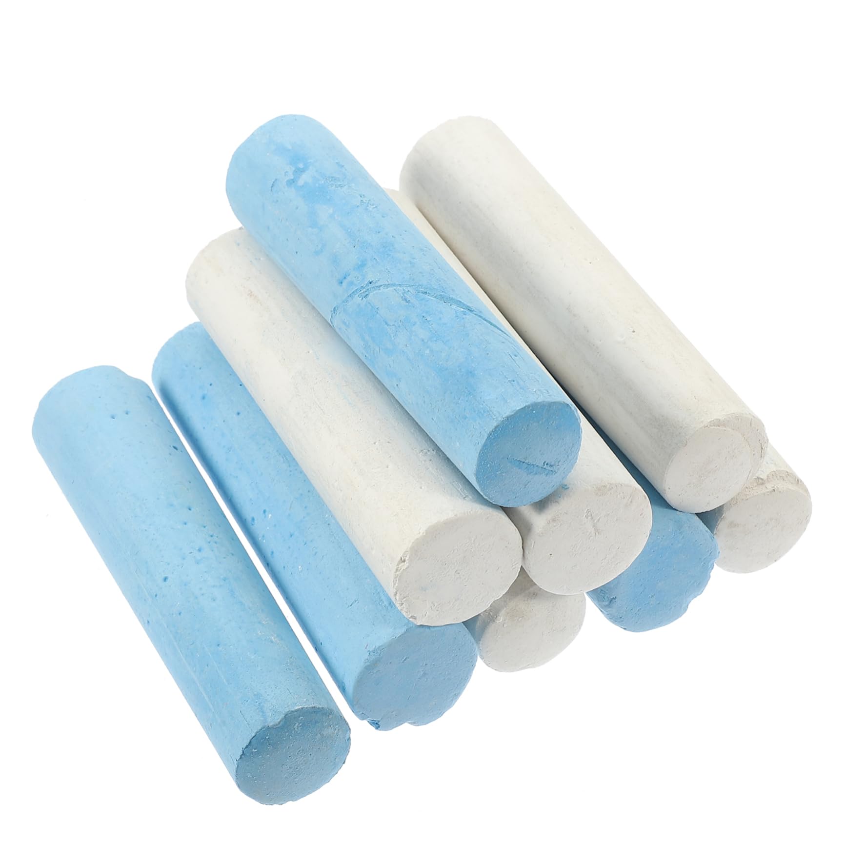 CIYODO 40pcs Big Size Chalk Sticks Multi-functional Sidewalk Chalk for Children Set for Home Use