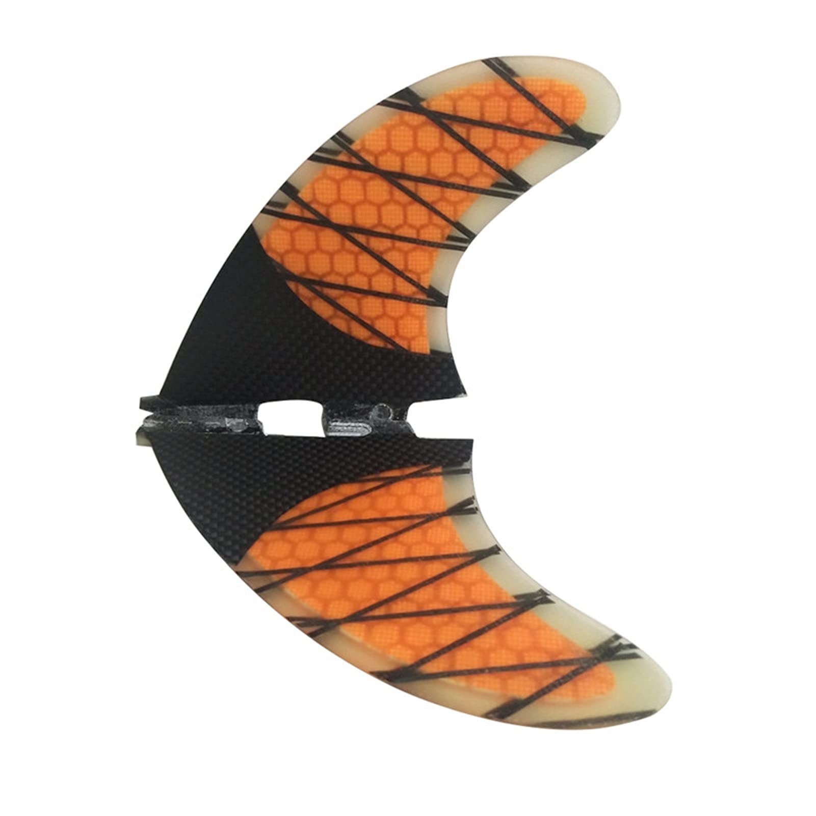 Deportes acuáticos 3 unids Accesorios de tabla de surf Accesorios de fibra de vidrio Finanzas de fibra de carbono Cola de fibra de carbono Tabla de pimiento Tablero de cola de aleta Tres piezas Tablas