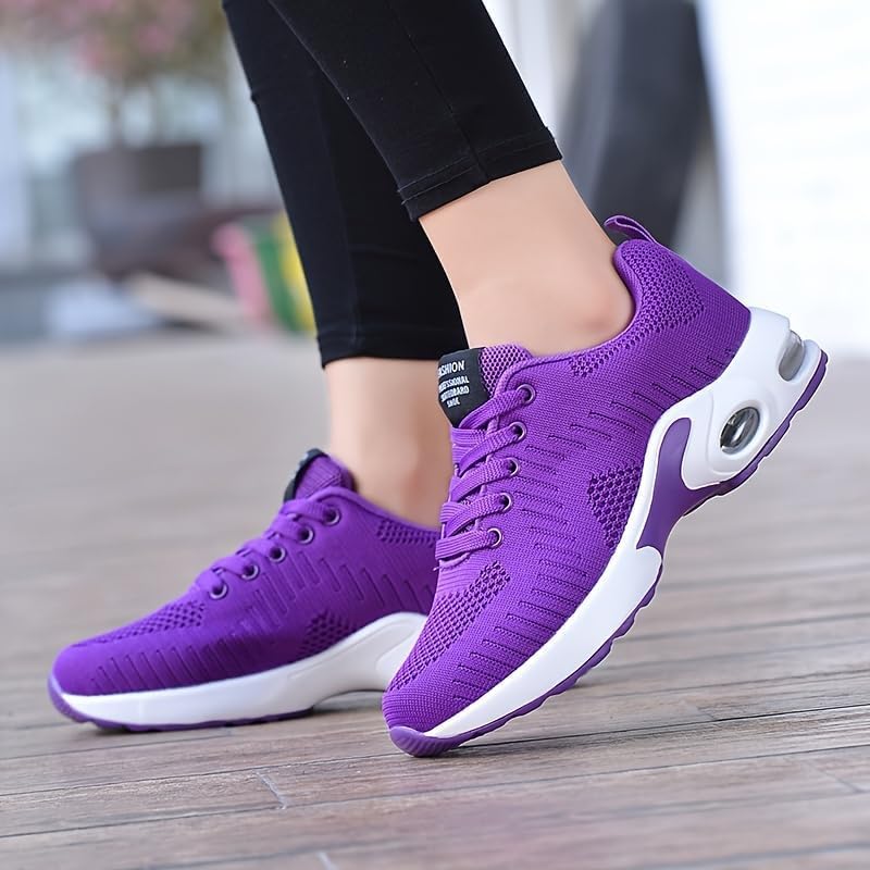 Breathable Women's Air Cushion Sports Shoes - Low Top Running & Walking Trainers with Shock Absorption4