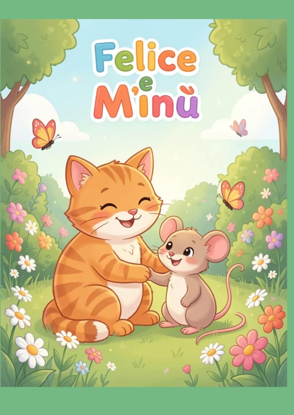 Felice e Minù: un libro da colorare (Colora e Leggi: Avventure in Casa)