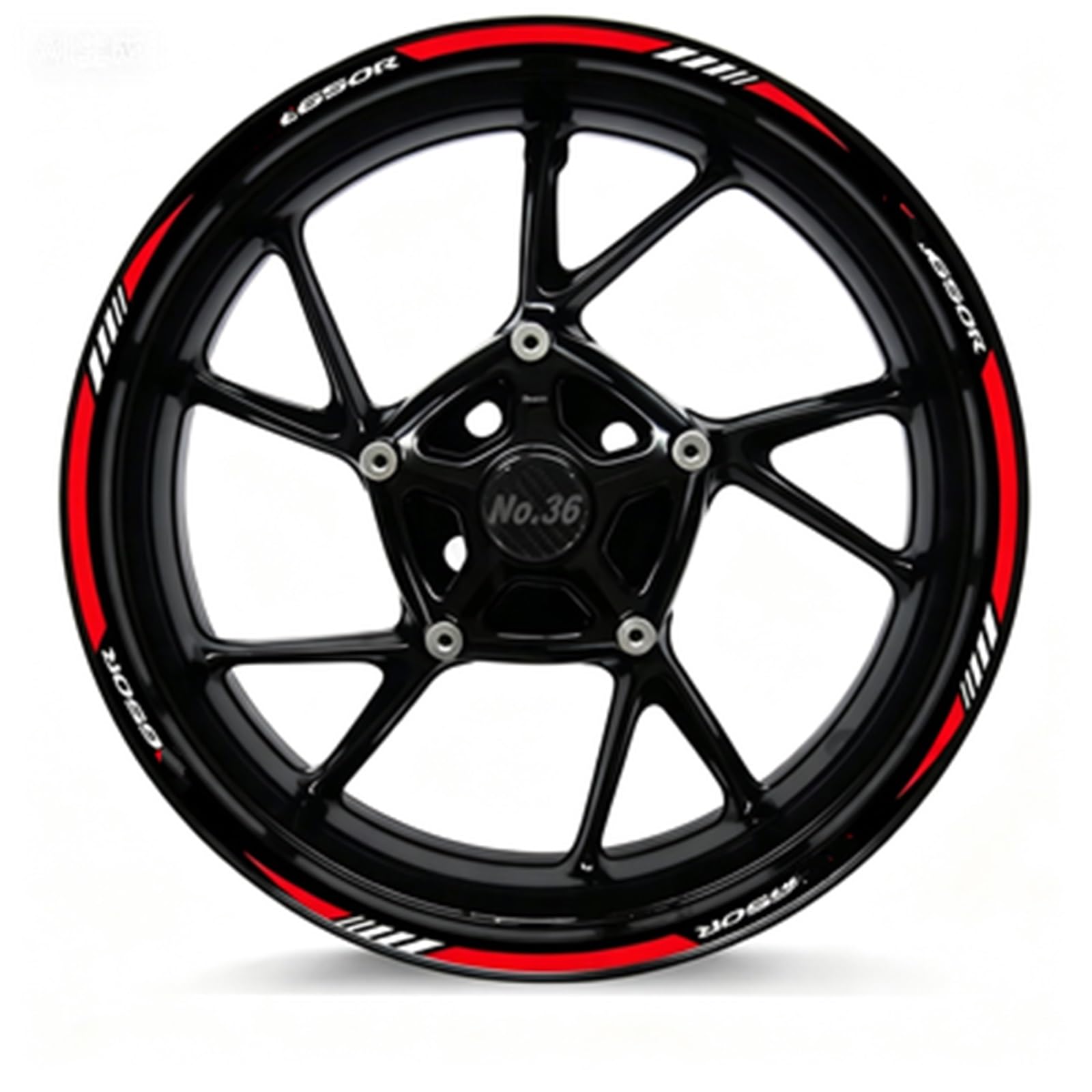 Motorcycle Wheel Rim Sticker Stripe Decals Tape for CB650R CB650 R CB 650R