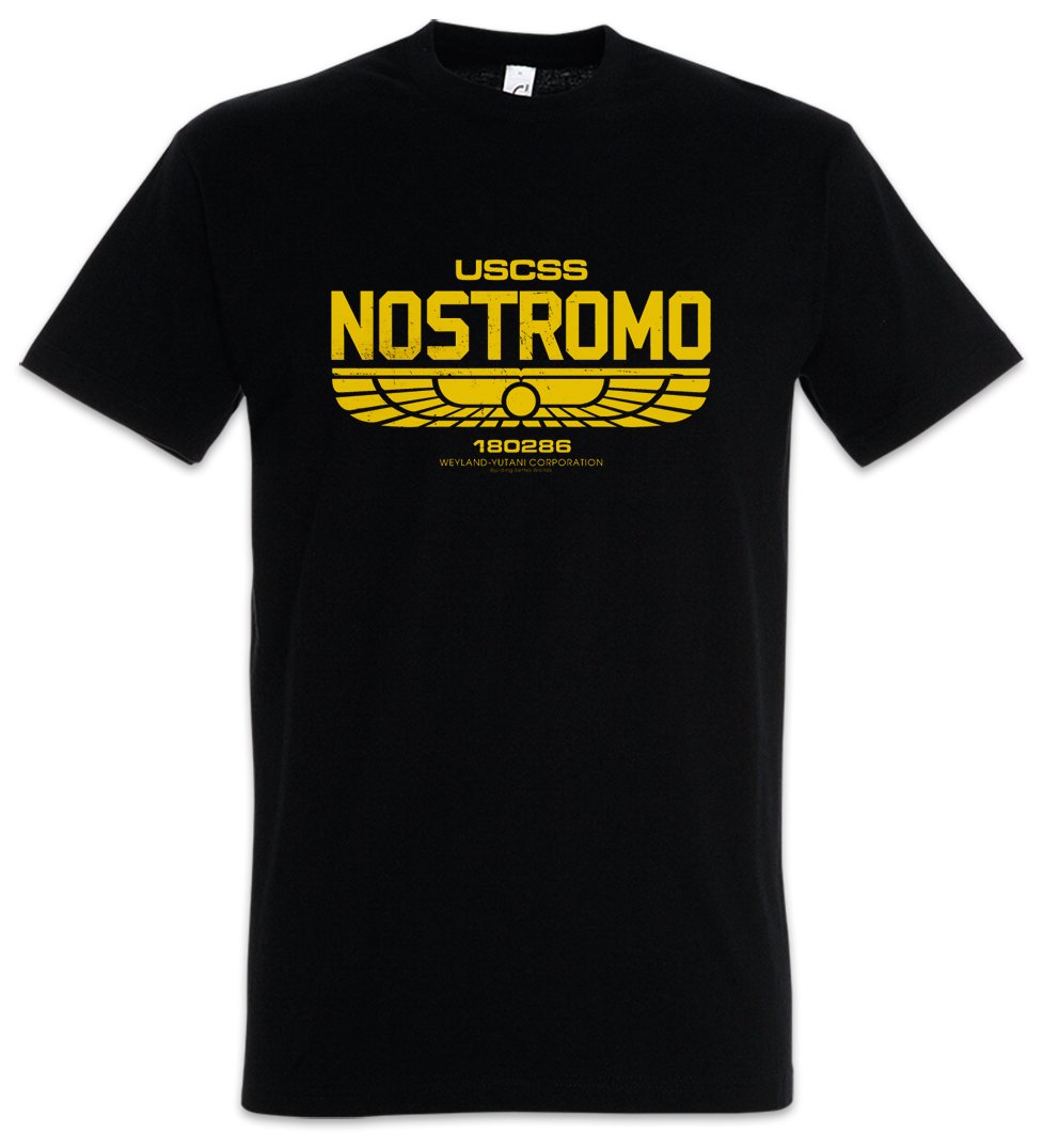 Urban Backwoods Men's Black Uscss Nostromo Iv T-Shirt Size L