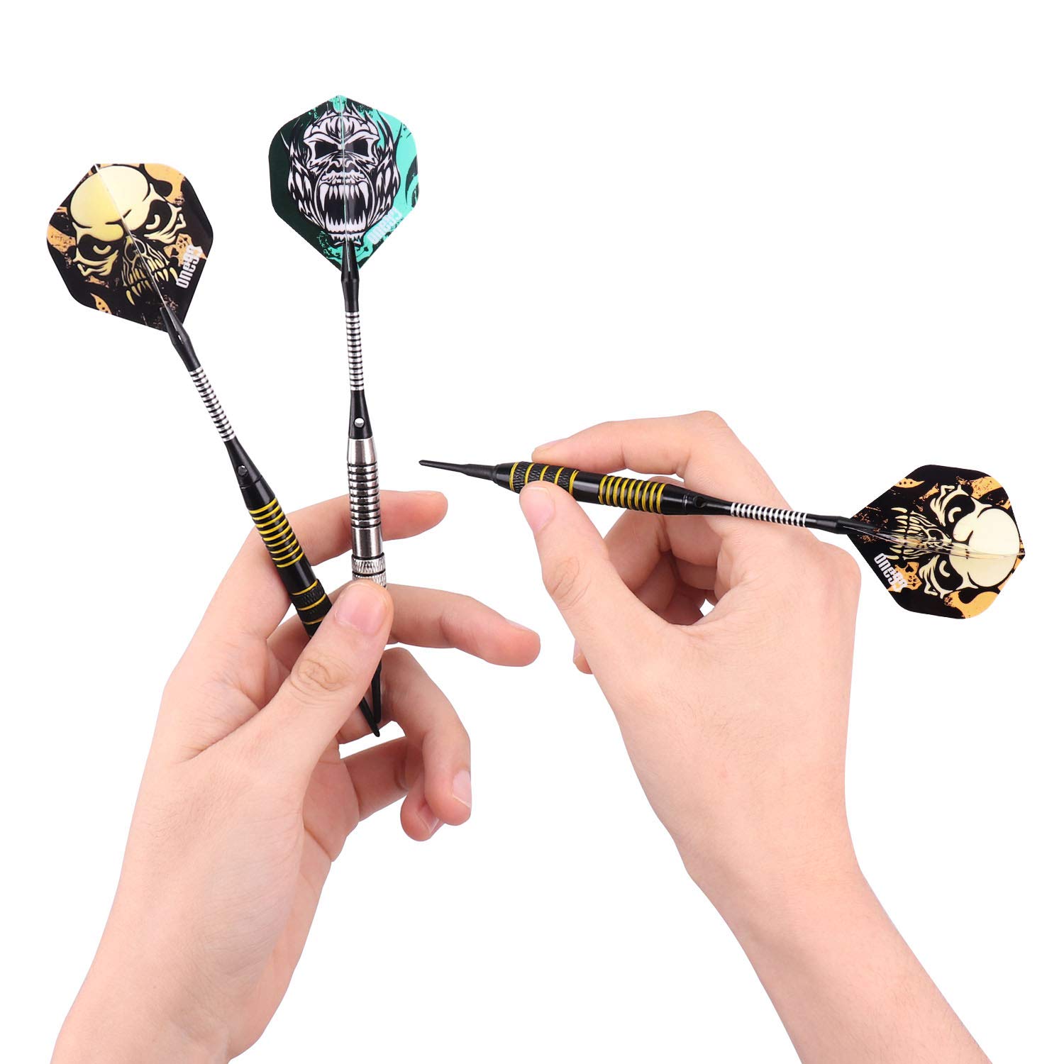 One80 Professional Perfection Fléchettes en Plastique 18g 12 Sztuk (Classic 2)