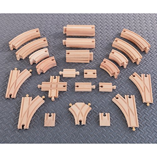 Disney KIDKRAFT Pixar Cars 3 Build Your Own 55 Piece Wooden Racetrack - Thumbnail 6