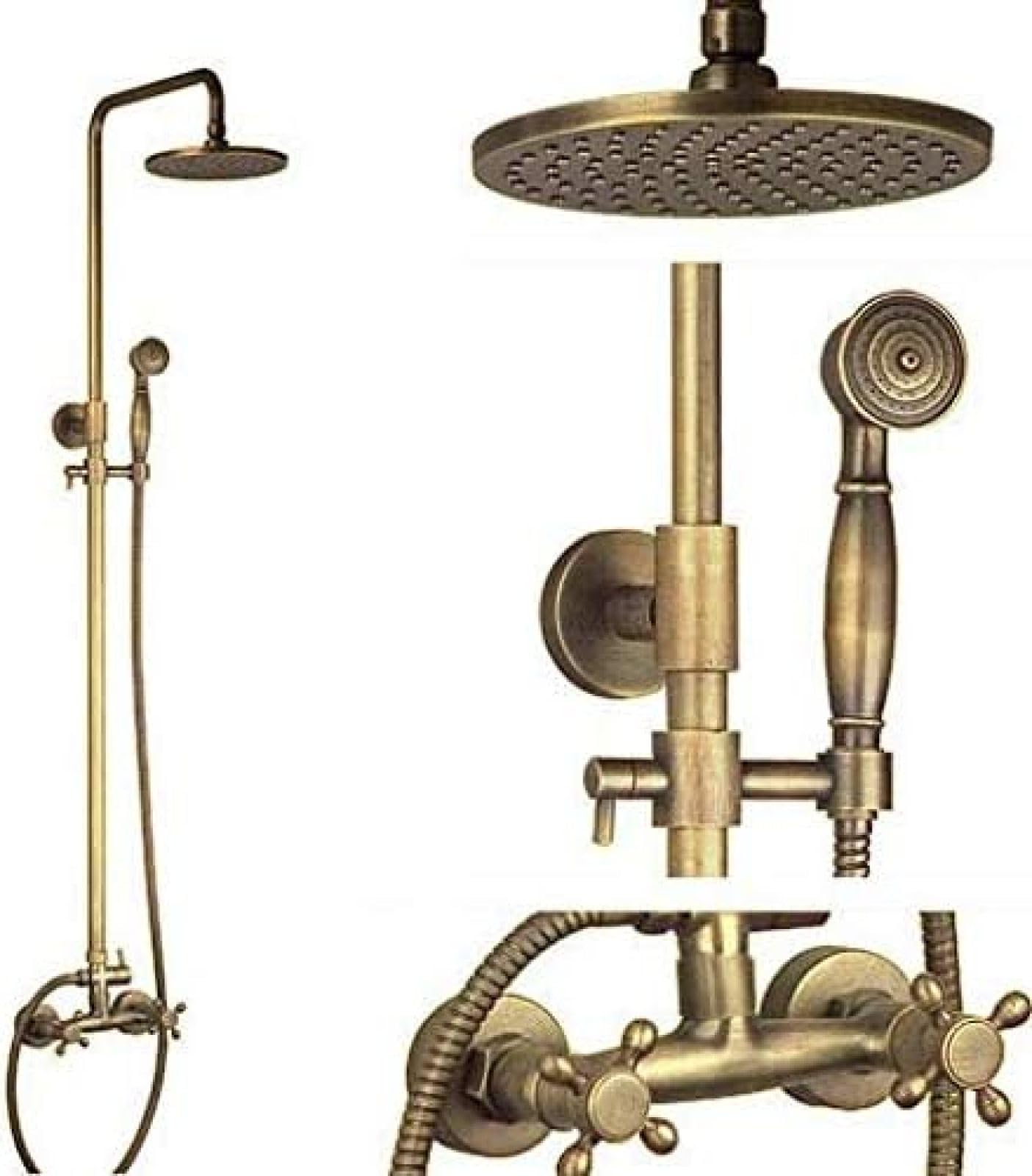 Sistema Doccia Wieooc Bronzo BRONZO ANTICO ANTICO ANTICO DOCIE DOCCHI