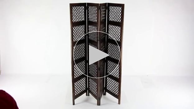 Amazon.com: Deco 79 Wooden Floral Handmade Partition Room