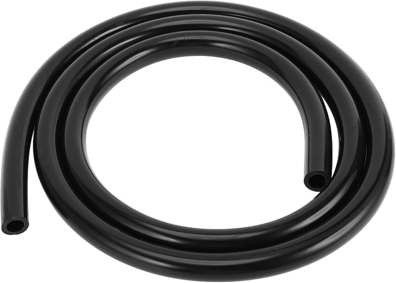 Mangueira de vácuo automotiva de silicone RATCHROLL preta 12 mm x 18 mm, 152 cm – 1 unidade